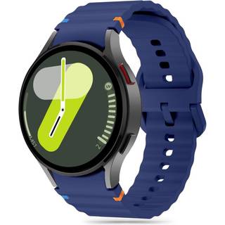 Samsung Galaxy Watch 4 / 5 / 6 / 7 / FE Tech-Protect Silicone Sport Rem - Mørkeblå