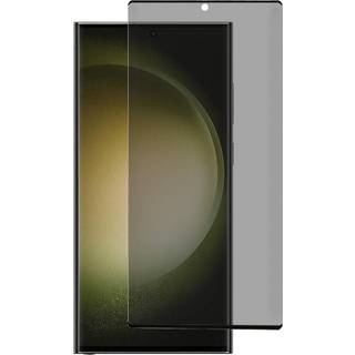 2-PAK SKALO Samsung Galaxy S23 Ultra Privacy Hærdet Glas Skærmbeskyttelse - Svart