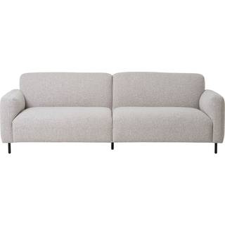 Salvador 3 personers sofa i lysegrå bouclé
