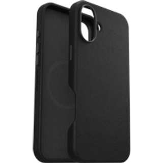 OtterBox Symmetry Cactus Leather Apple iPhone 16 Plus Noir Ash - black