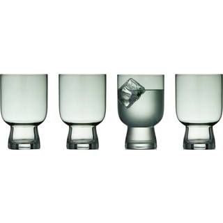 Sorrento Vandglas 4 stk. fra Lyngby Glas - Grøn farve - Glas