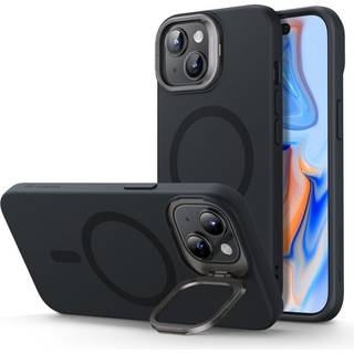 iPhone 15 Plus ESR Cloud Kickstand Halolock Bagside Cover - MagSafe Kompatibel - Sort