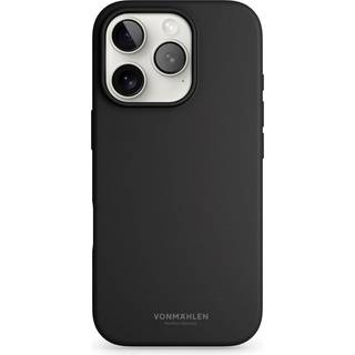 Vonmählen iPhone 16 Pro Eco Silikone Bagside Cover - MagSafe Kompatibel - Black