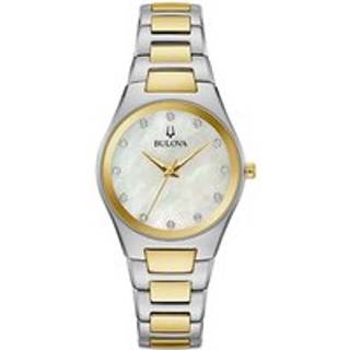 Bulova Crystal 98L305 Two Tone Bracelet Watch - W83212