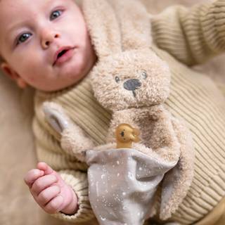 Nattou Lapidou Teddy Nusseklud Trekant, Beige
