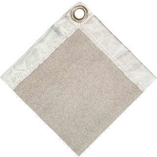 WLDPRO Svejsetæppe 2000x2000 mm op til 550°C udført i ubelagt glasfiber (Lysebrun)