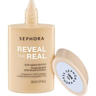 Sephora Collection - Reveal The Real - Flydende Teint Med Lysende Og Sløret Effekt - Care Foundcealer-24 D - For Women - Beige