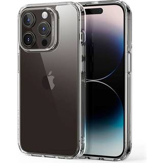 iPhone 15 Pro ESR Ice Shield Hybrid Air-Guard Bagside Cover - Gennemsigtig