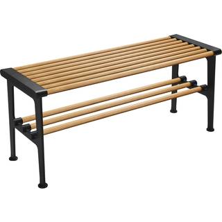 Essem Design Nostalgi bænk 100 cm Eg-sort