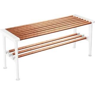 Essem Design Nostalgi Bænk 100 Cm / - Bænke Kobber Hvid - 074601