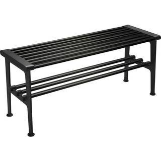 Essem Design Nostalgi Bænk 100 Cm Black Stained Oak / Sort - Bænke Eg - 065601