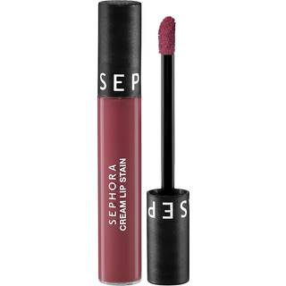 Sephora Collection - Cream Lip Stain - Matte Liquid Lipstick - Mat Flydende Læbestift - Cream Lip Stain-24 86 English Rose - For Women