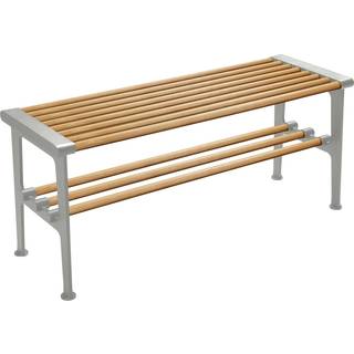 Essem Design Nostalgi bænk 100 cm Eg-aluminium