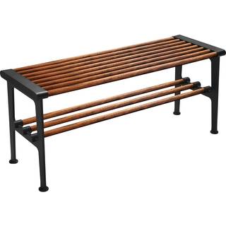 Essem Design Nostalgi Bænk 100 Cm / Sort - Bænke Valnød - 082601