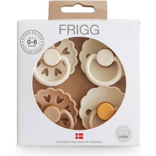 FRIGG 4-Pack sutter- rund Latex - Snowflake Dream - Size 1