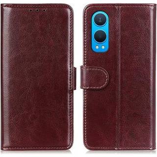 OnePlus Nord CE4 Lite/Oppo K12x Pung Taske med Magnetisk Lukning - Brun