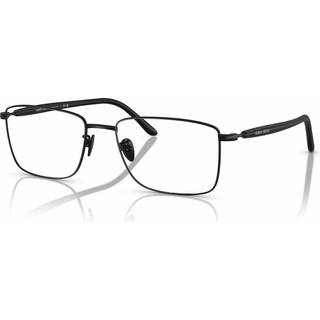 Giorgio Armani Mand AR5150 3001 Optiske stel Stål Sort Transparent Firkantet Normal