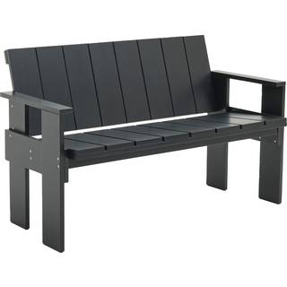 HAY Crate Dining Bænk Sort