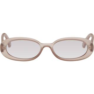 Le Specs Outta Love Matte Oyster With Smoke Grad Lens