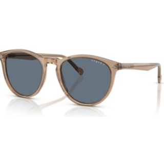 VOGUE EYEWEAR Mand VO5599S 31894Y Solbriller Acetat Brun Blå Pantos Polariseret