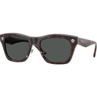 Versace Mand VE2272 108/87 Solbriller Metal Skildpadde Grå Firkantet Normal
