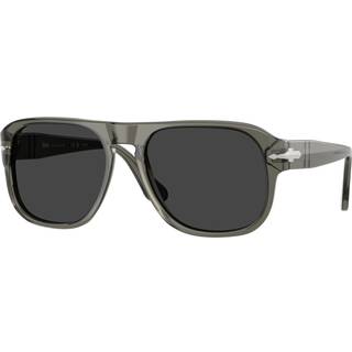 Persol Unisex PO3310S JEAN 110348 Solbriller Acetat Grå Grå Firkantet Polariseret