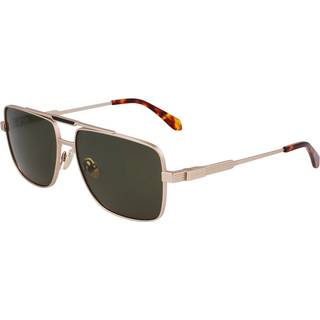 Ferragamo Mand SF318S 710 Solbriller Titanium Guld Firkantet Normal