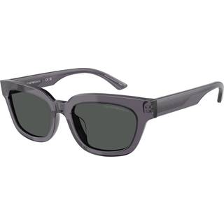 Emporio Armani EA4233U 610687 53 Solbriller Kvinder Grå - Transparent Grey - 53mm