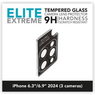 Linocell Elite Extreme Beskyttelse til kamera iPhone 16 Pro og 16 Pro Max
