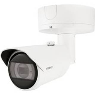 Hanwha Vision Bullet Kamera XNO-6083R 2,8 - 12,0mm X-Serie Überwachungskamera mit 2 Megapixel Auflösung. professionelle Kamera für außen - weiß