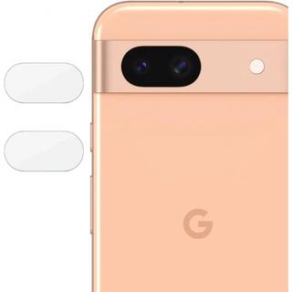 Imak 2-pak Hærdet Glas Linsebeskytter Google Pixel 8a Gennemsigtig