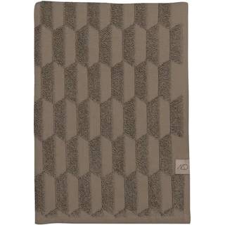 Mette Ditmer Geo Håndklæde Nougat - 50x95