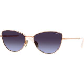 VOGUE EYEWEAR Kvinde VO4324S 51524Q Solbriller Metal Guld Grå Sommerfugl Normal Skygge
