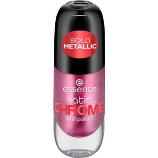 essence Satin Chrome Nail Polish 03 Meta Maroon