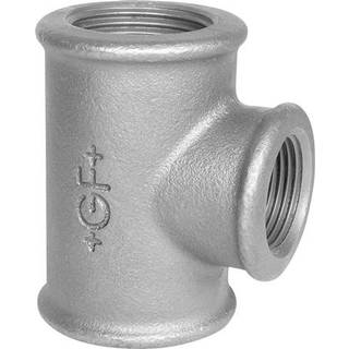 +Gf+ T-Stykke Sort 1X3/4X1 Gf Georg Fischer