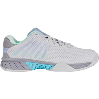 K-Swiss Hypercourt Express 2 Women (Nimbus Cloud/Lilac Gray/Neon Purple) - 37.5