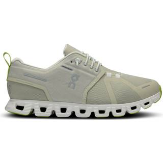 On Women's Cloud 5 Waterproof Chalk-ice, 37.5