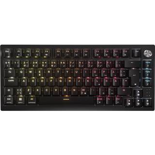 Corsair K65 Plus Wireless 75% - MLX Fusion - Gaming Tastatur - Uden Numpad - Nordisk - Sort