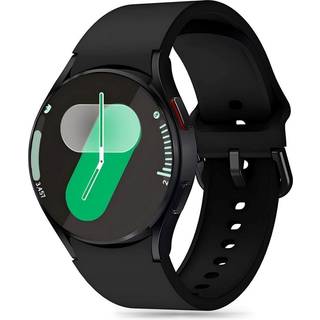 Samsung Galaxy Watch 4 / 5 / 6 / 7 / FE Tech-Protect Silikone Rem - Black