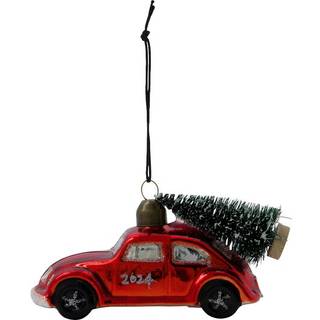 House Doctor Car juleophæng Rød