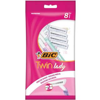 BIC Twin Lady Engangsskrabere Sensitive 8 stk.