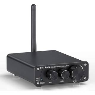 Fosi Audio BT10A Bluetooth 5.0 Stereo Audio Amplifier Receiver 2 Channel Class D Mini Hi-Fi integreret forstærker til passive hjemmehøjttalere 50W x 2 TPA3116
