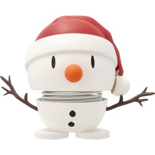 Hoptimist Hoptimist Soft Santa Snowman S figur. White