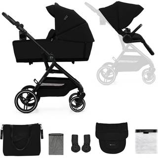 Kinderkraft YOXI 2-in-1 Duovogn, Pure Black