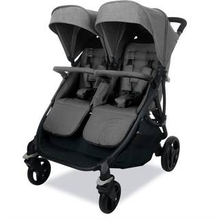 Asalvo Bro Tvillingevogn, Grey