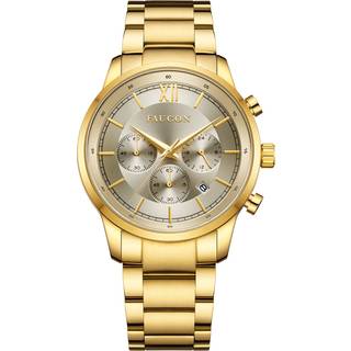 Faucon Roman F10055 - Herre - 43 mm - Analog - Quartz - Safirbelagt Mineralglas