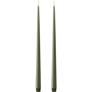 Ester & Erik Led-lys 2-pak 40 Cm - LED-lys Voks Green Soil - L40-70