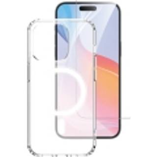 iPhone 16 Pro Max 4smarts Premium Starter Set - MagSafe Bagside Cover, Beskyttelse til Skærm og Kameralinse & 30W Vægoplader - Gennemsigtig / Hvid