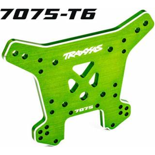 Traxxas - TRX9638G - Shock tower, rear, 7075-T6 aluminum (green-anodized) (fits Sledge®)