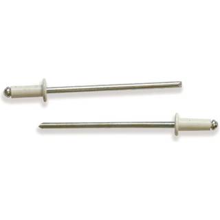 Ejot 101214 Blindnitte AL/ST, stort kranium, pakke med 250 stk., sort 4,8 x 16,9 mm